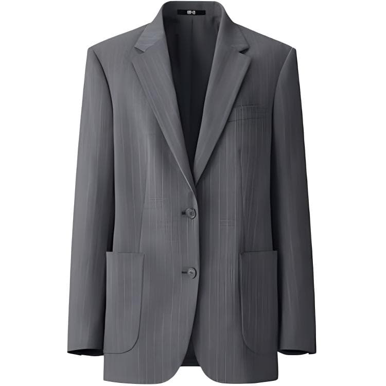 Куртка UNIQLO Серый Женские Куртки - изображение 1