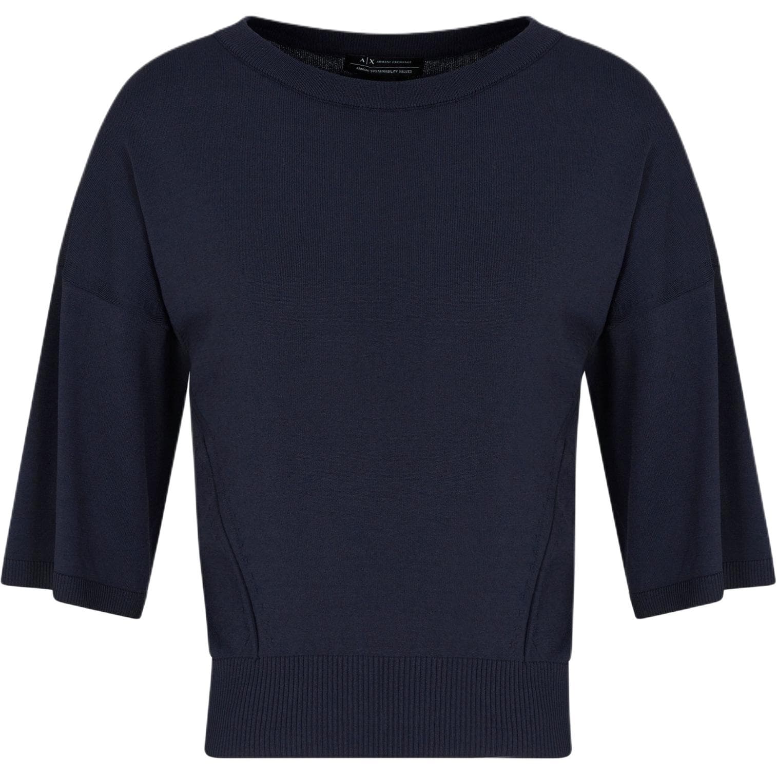 Кофта ARMANI EXCHANGEAE Трикотаж Женский Синий - изображение 1