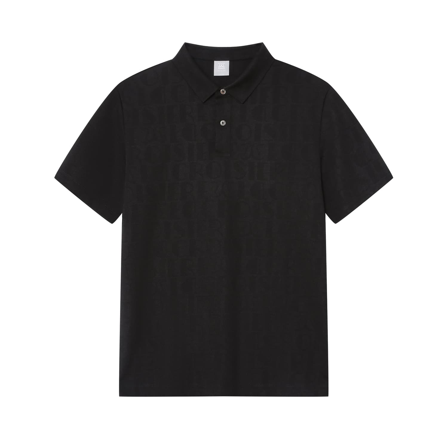 Поло Cabbeen Polo из угольно-черного цвета для мужчин - изображение 1