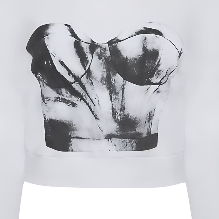 Худи Alexander McQueen FW22 Bustier - изображение 2