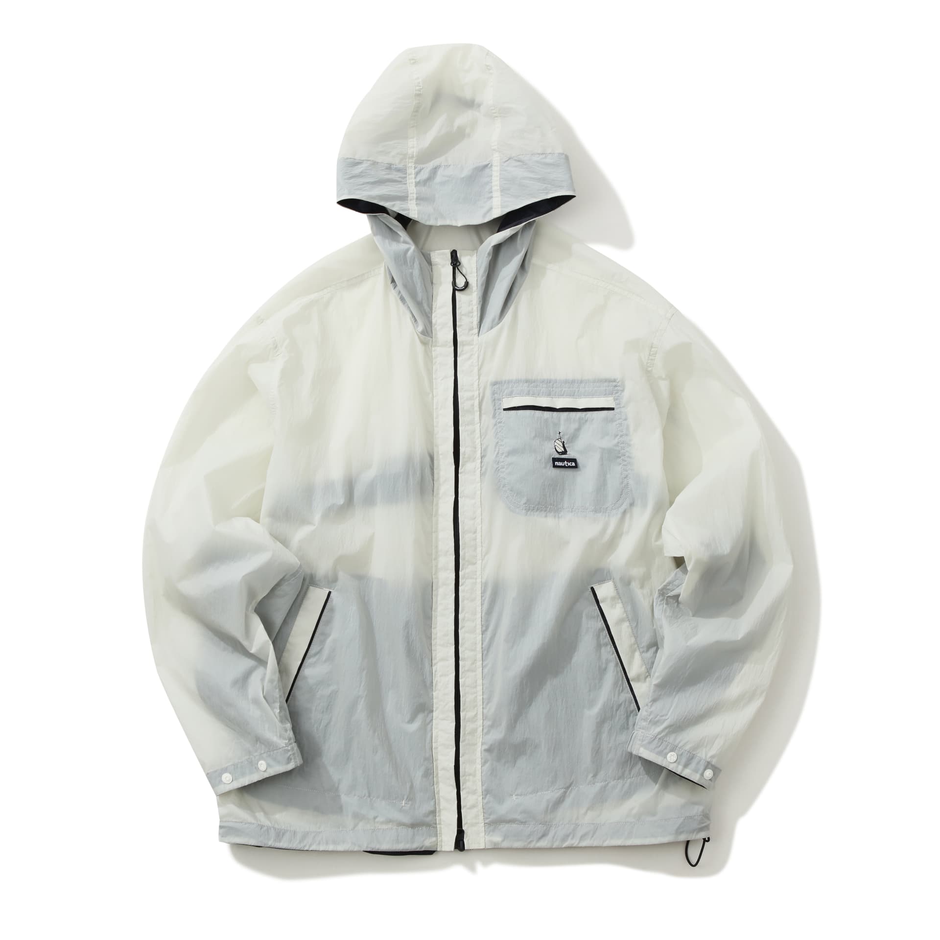 Легкая ветровка Nautica White Sail Одежда с защитой от солнца Мужская - изображение 1