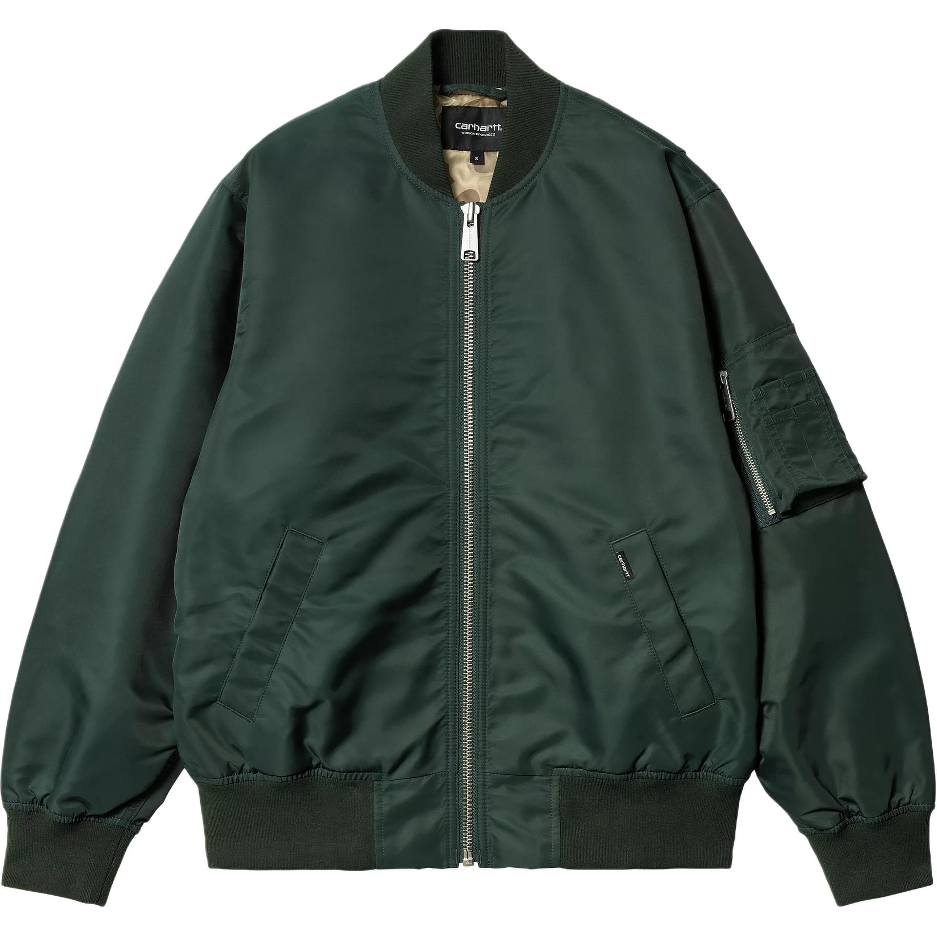 Куртка Carhartt WIP W' SS25 Otley Bomber Куртка Женская Зеленая - изображение 1