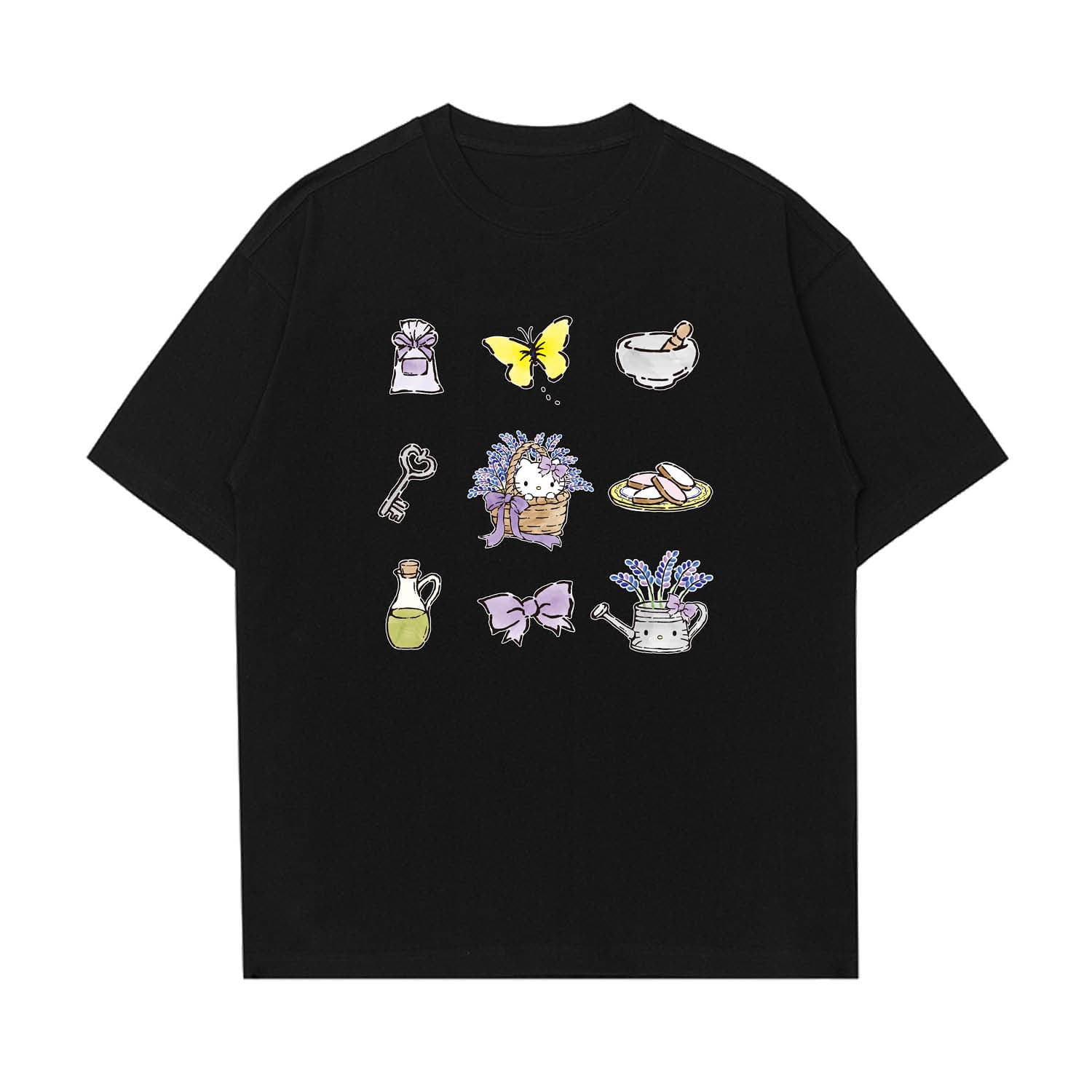 Футболка Sanrio x Hello Kitty Хелло Китти T-рубашка унисекс - изображение 1