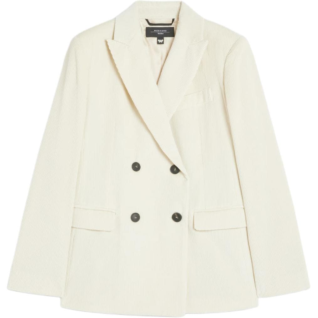 WEEKEND MaxMara Бизнес Костюм Пальто Женское Белое - изображение 1