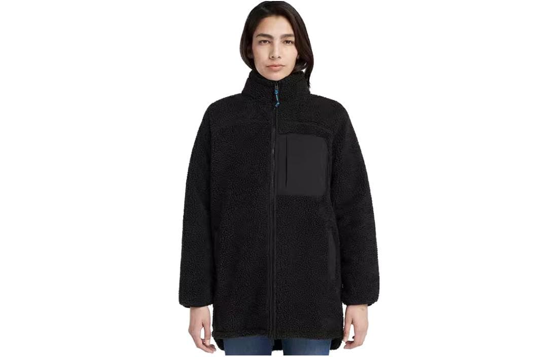 TIMBERLAND Черные Женские Бархатные Куртки - изображение 1