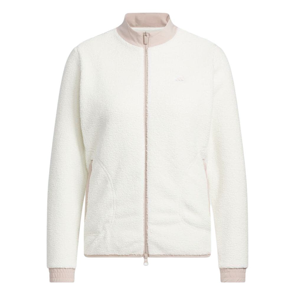 Adidas Белые Женские Бархатные Куртки - изображение 1