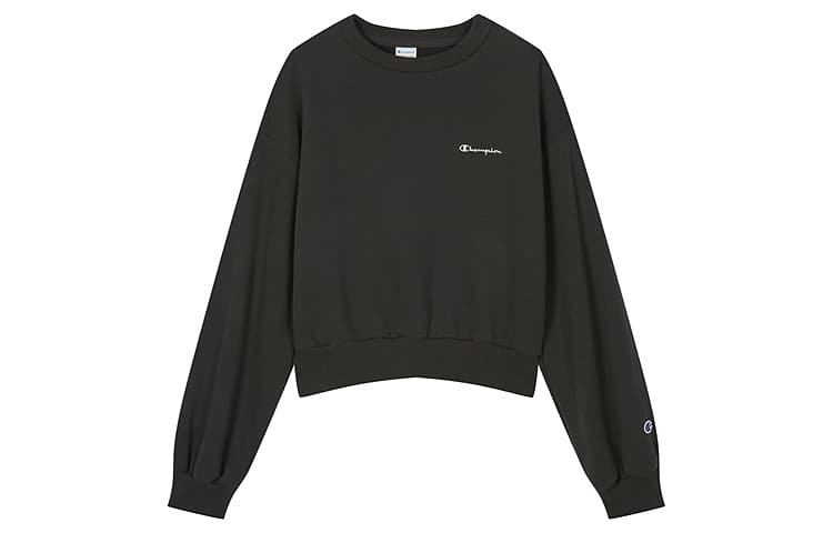 Худи Champion SS25 Женский Повседневный Толстовка с круглым вырезом, удобный, мягкий, простой и универсальный, Версия для Японии - изображение 1