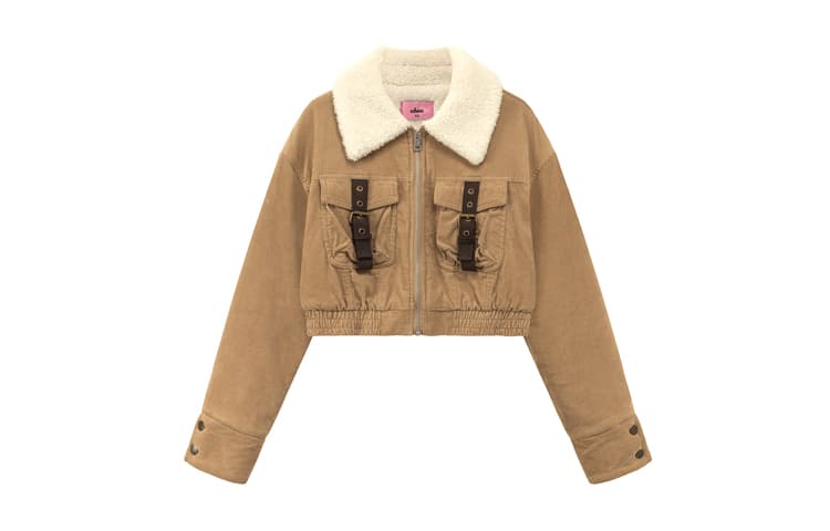 CHUU Khaki Женское короткое пальто - изображение 1