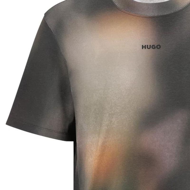 Футболка HUGO BOSS T-Рубашка Мужская Многоцветная - изображение 3