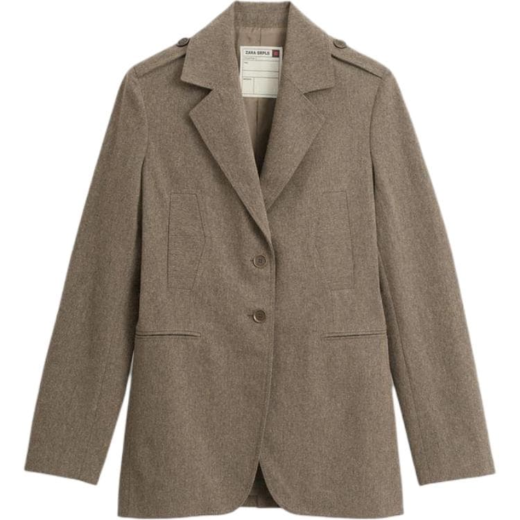 ZARA SRPLS Хаки Женские Деловые Костюмы - изображение 1