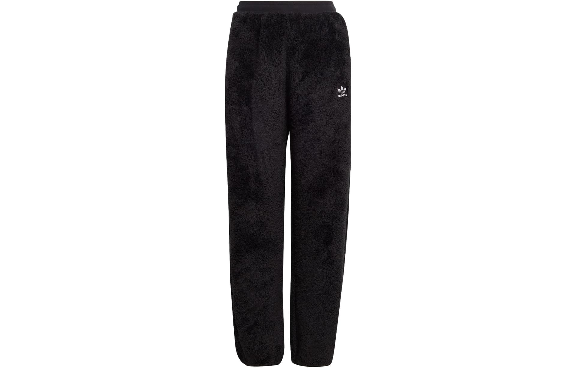 Штаны adidas Originals Essentials+ Fluffy Teddy Pants Black - изображение 1