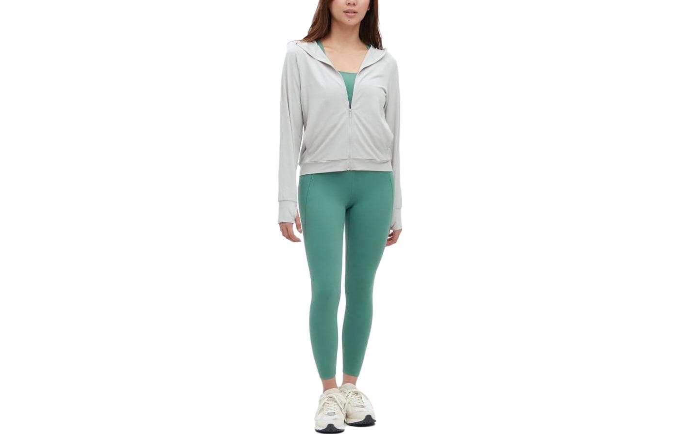 UNIQLO Белая Женская Одежда с Защитой от УФ-лучей - изображение 1