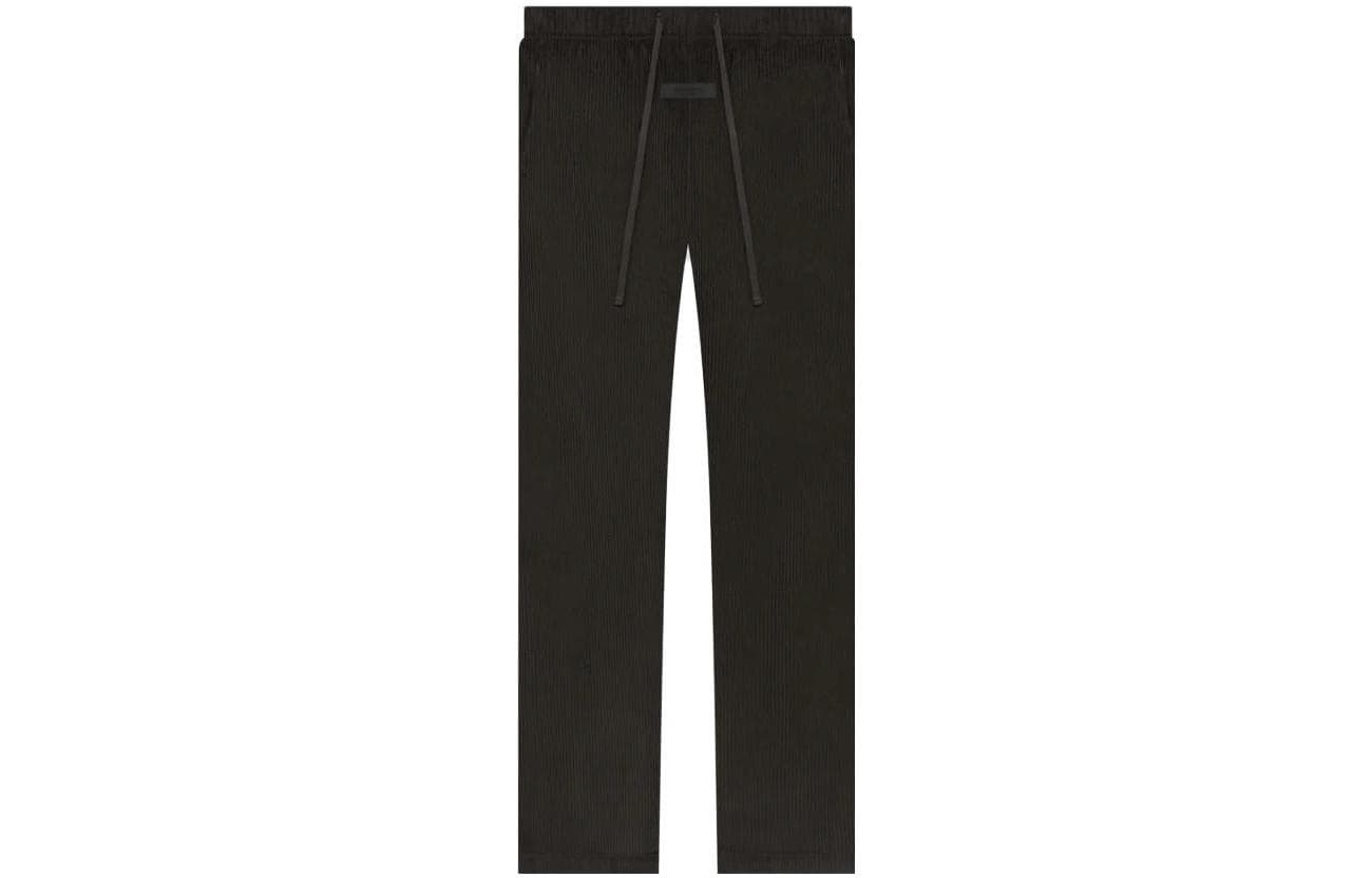 Штаны Fear of God Essentials SS23 Womens Relaxed Corduroy Trouser Off Black - изображение 1
