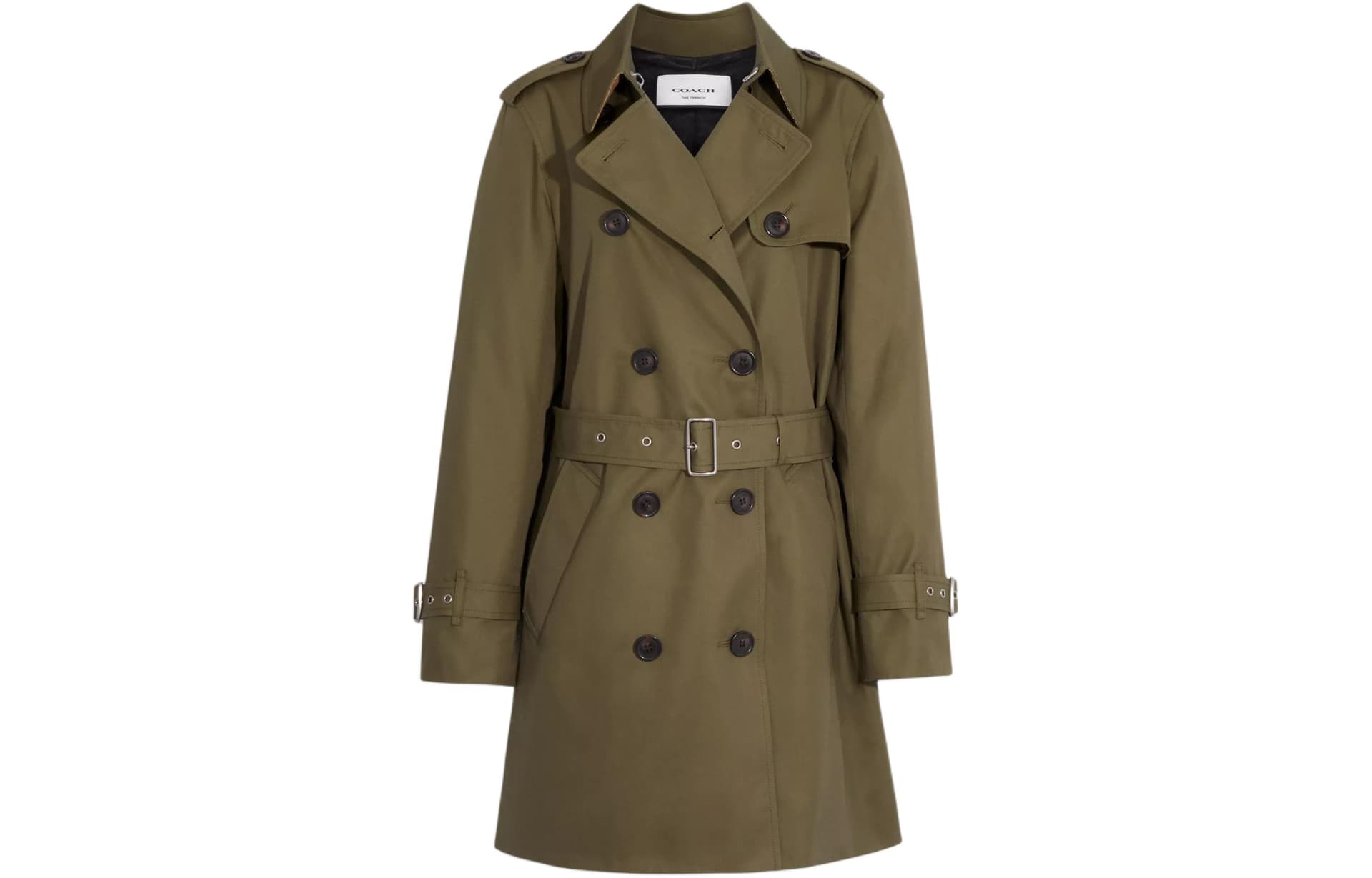 COACH Solid Mid Trench Coat - изображение 1