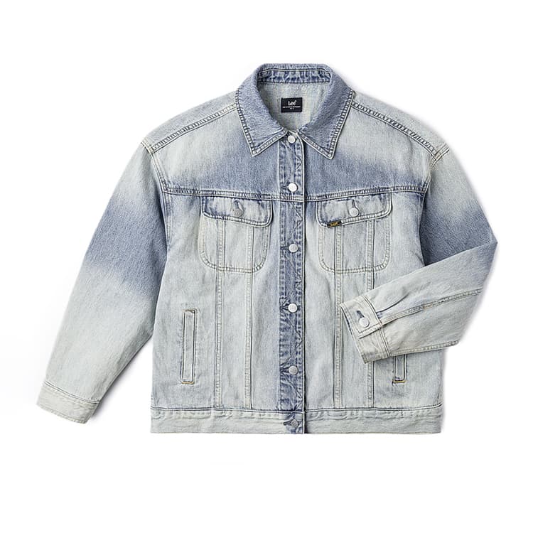 Lee FW24 Пальто Женское Среднее Светло-Синий - изображение 1