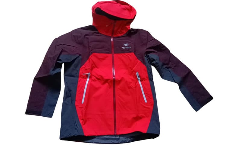 Демисезонная куртка Arcteryx Beta Jacket Recut No.6 logo Dope redMaroonGraphite - изображение 1