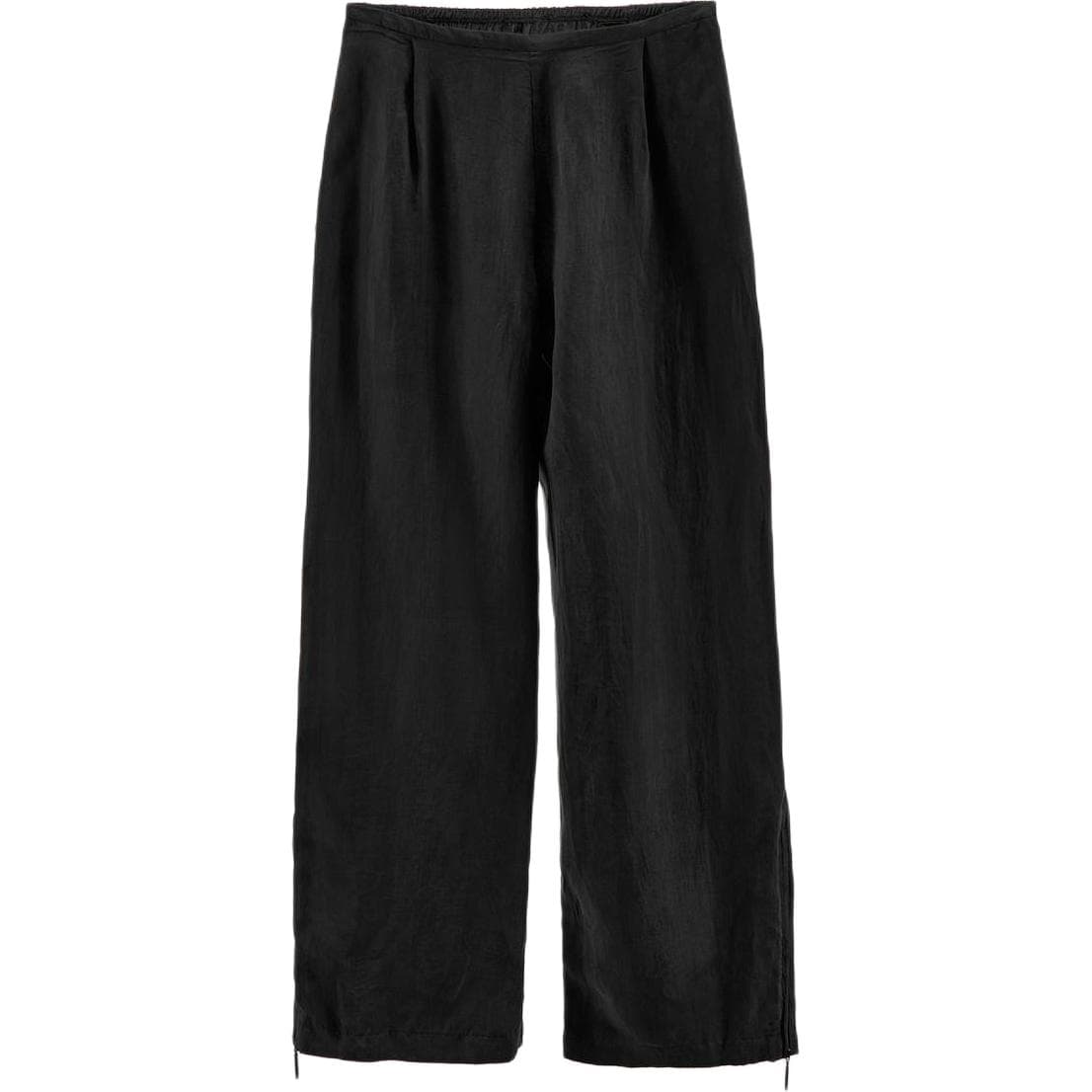 Штаны ZARA Повседневные штаны женские черные - изображение 1