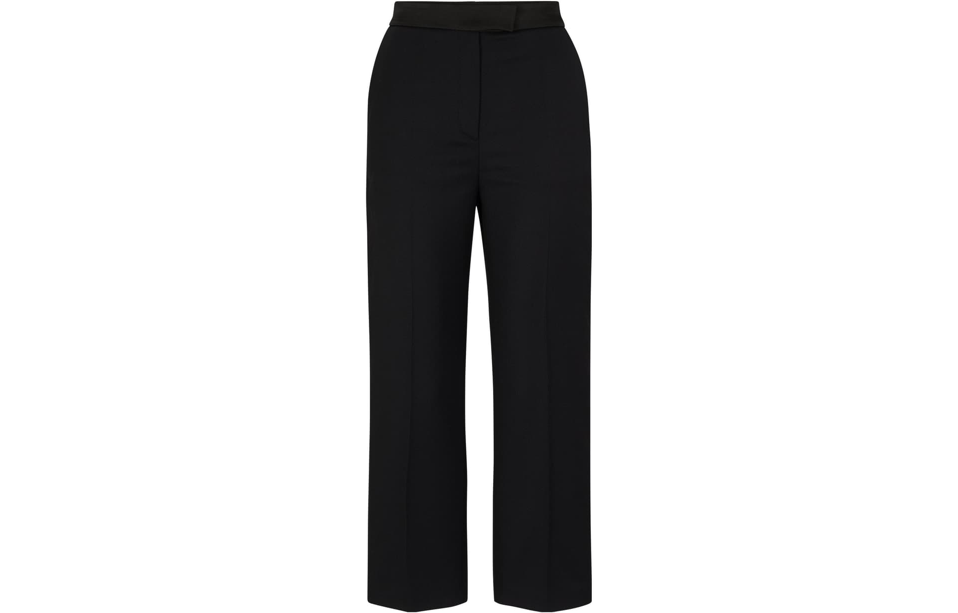 Штаны Hugo Boss Черные Женские Повседневные Штаны - изображение 1