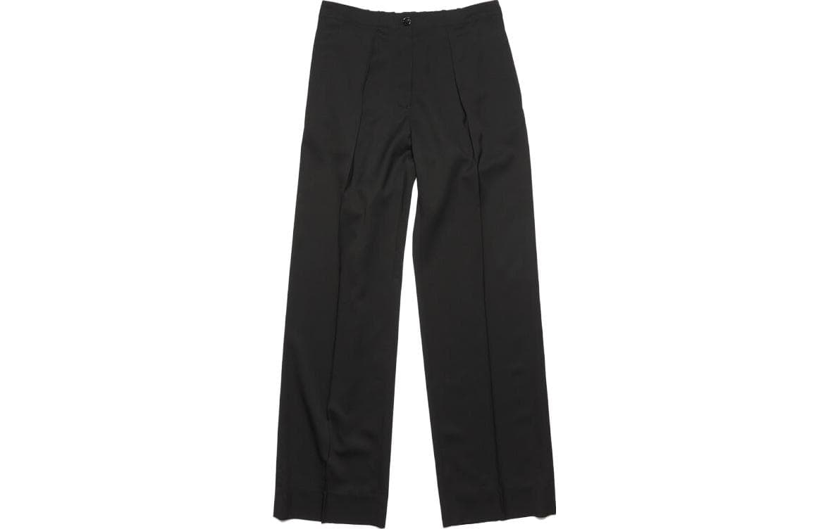 Штаны ACNE STUDIOS Черные Женские Повседневные Брюки - изображение 1