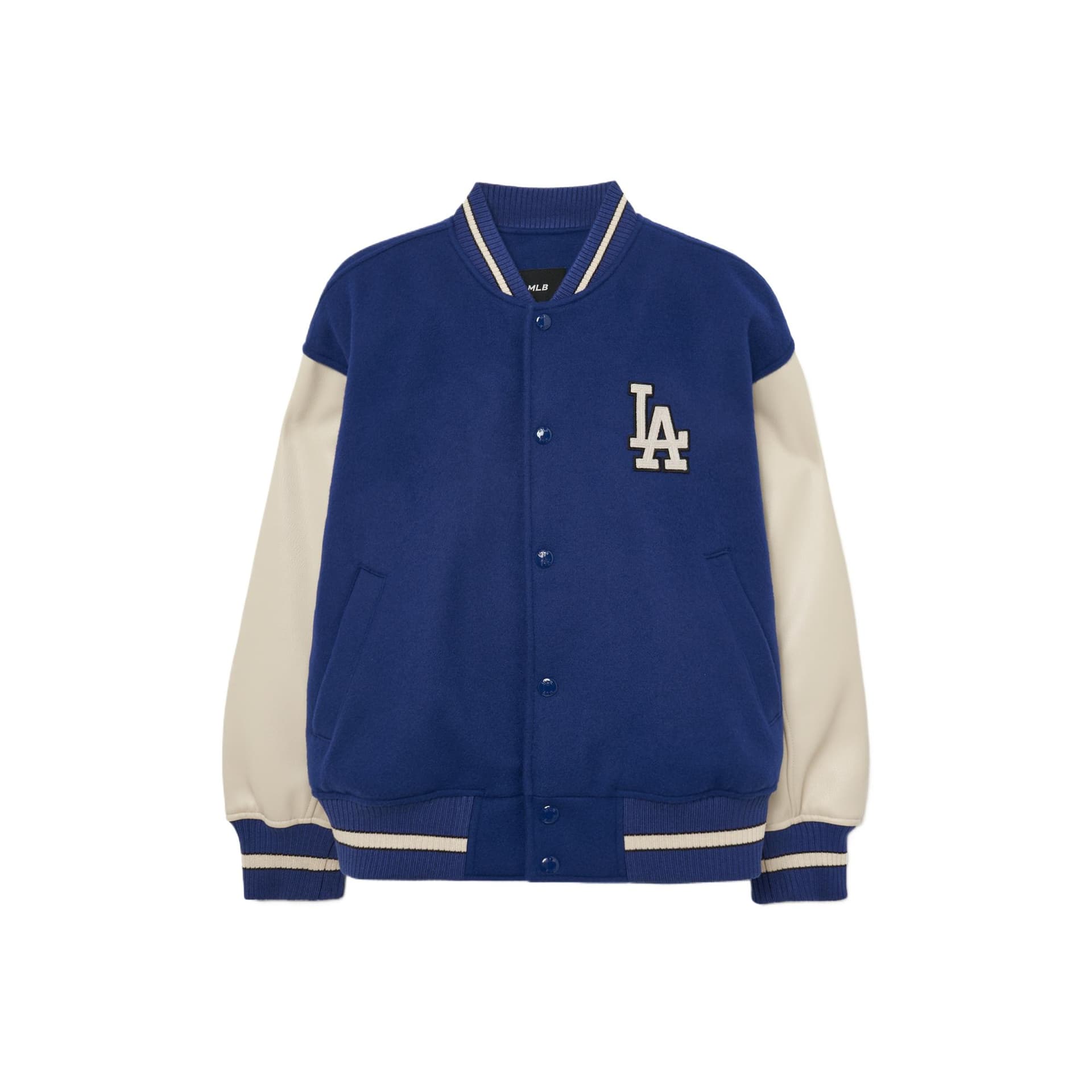 MLB Los Angeles Dodgers Бейсбольная куртка Женские Синий - изображение 1