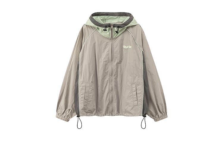 CHUU Cropped Jacket Women's Light Gray CHUU Укороченная куртка женская светло-серый - изображение 1