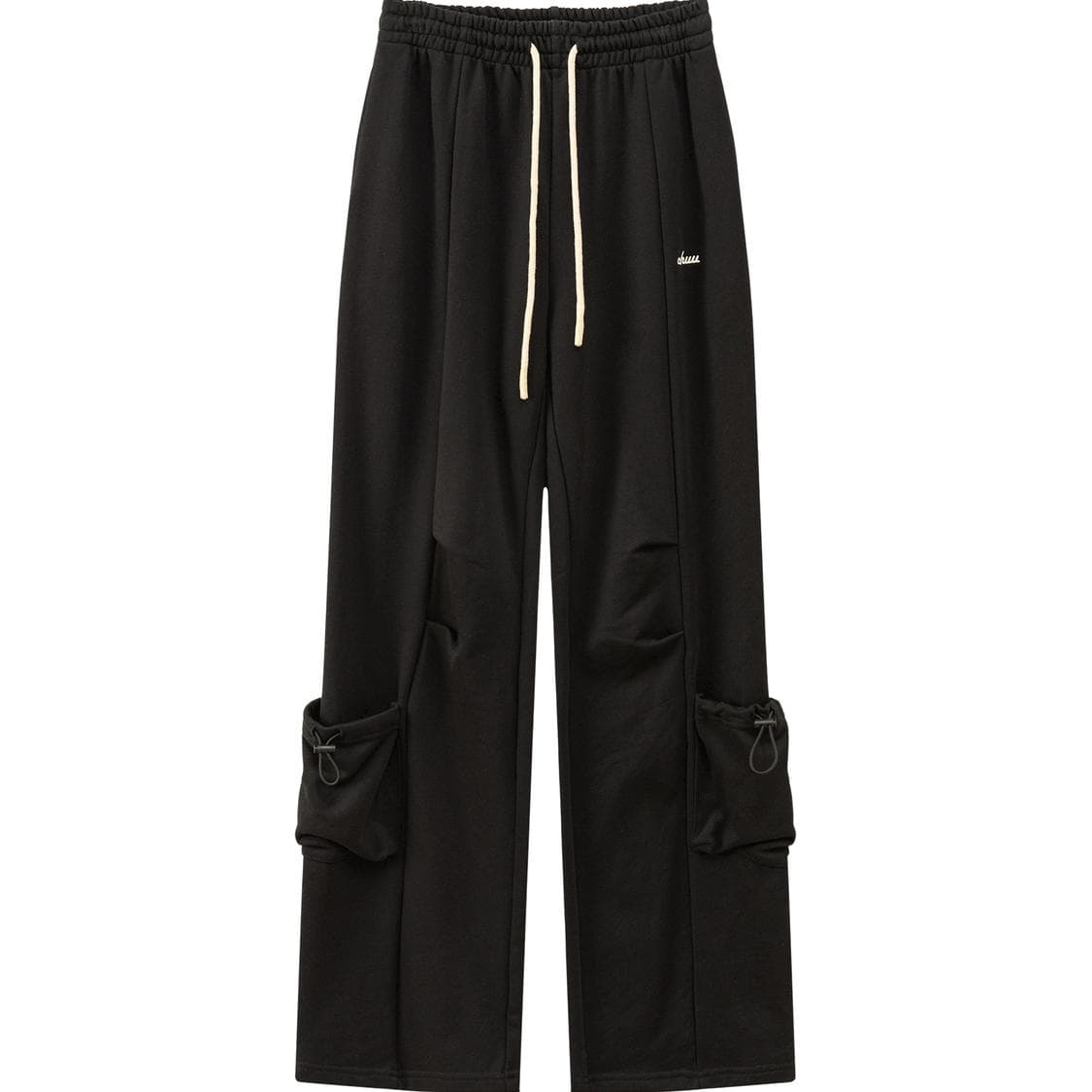 Штаны CHUU Повседневные штаны женские черные - изображение 1