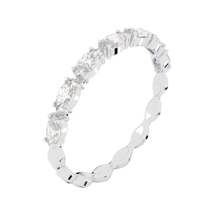 Кольцо Swarovski Оригинальный дизайн кольца с родиевым покрытием и цирконием унисекс серебро - изображение 2