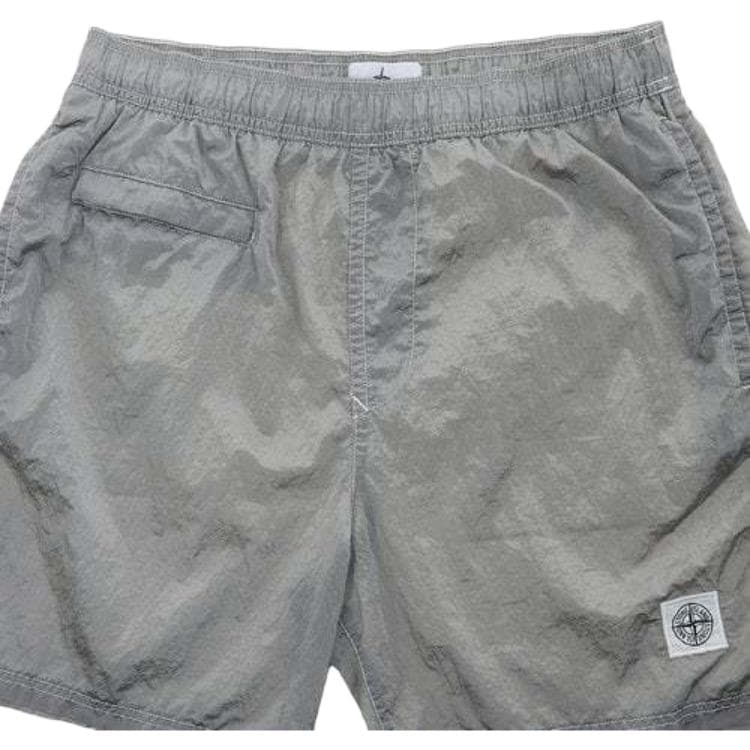 Шорты Stone Island Повседневные шорты Мужские Ледяной серый - изображение 4