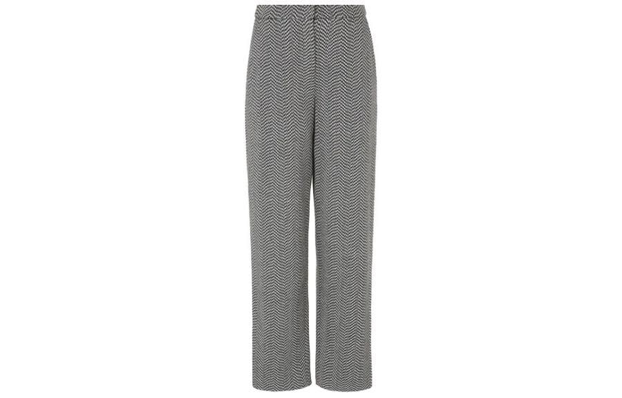 Штаны EMPORIO ARMANI Серые Женские Повседневные Брюки - изображение 1