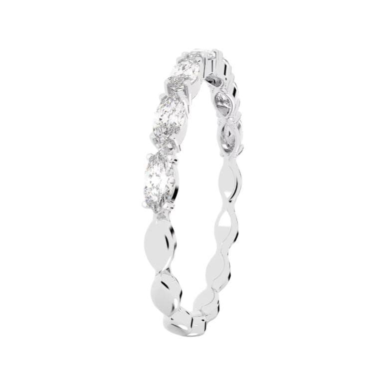 Кольцо Swarovski Оригинальный дизайн кольца с родиевым покрытием и цирконием унисекс серебро - изображение 3