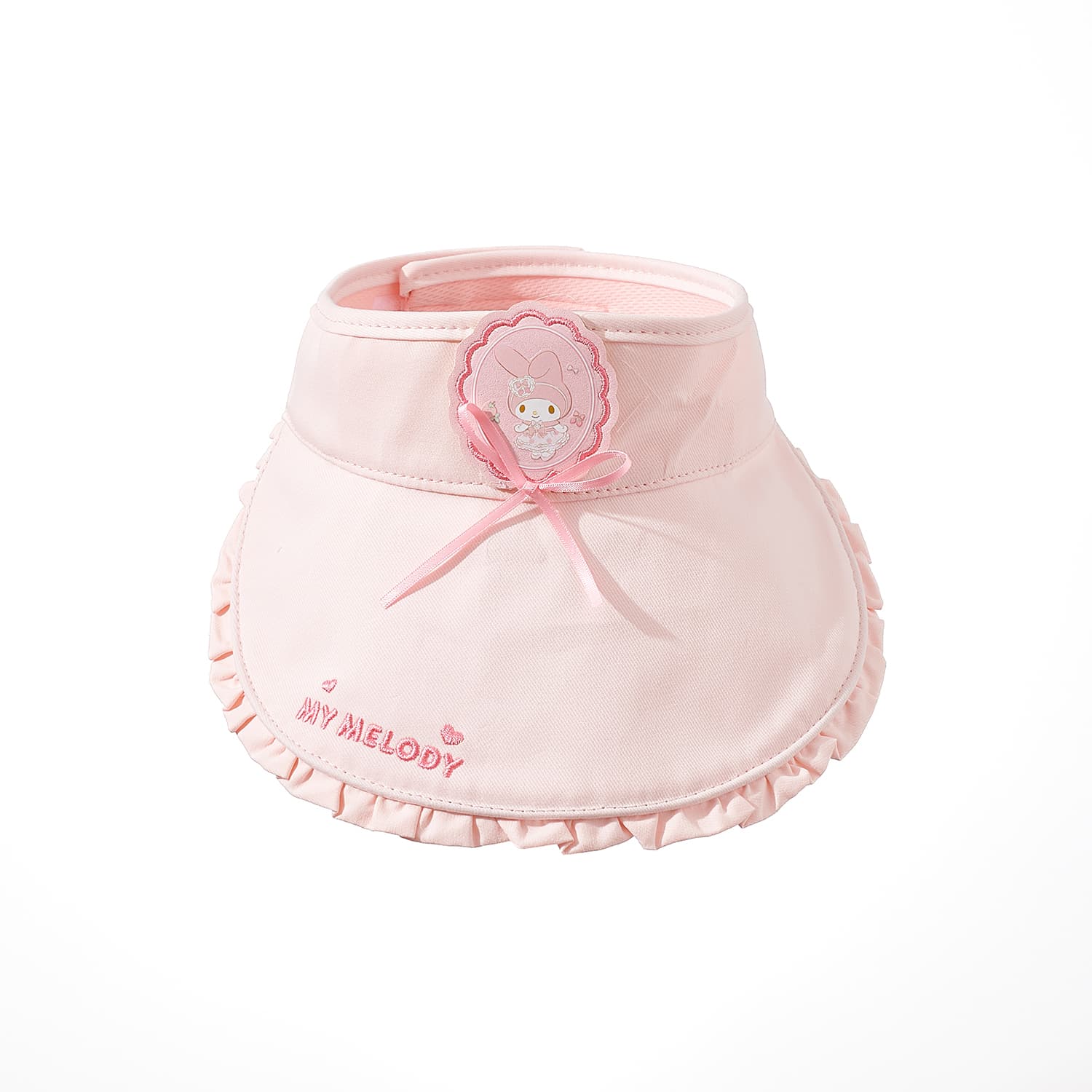 Sanrio My Melody Солнцезащитная шляпа с бантом для гольфа, милый и симпатичный стильный аксессуар, защита от ультрафиолета, детский - изображение 1