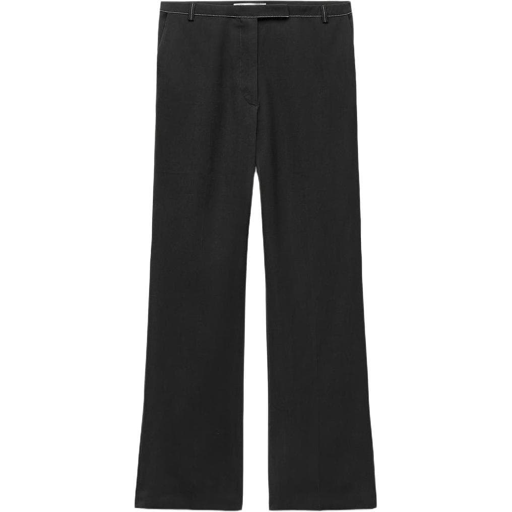 Штаны ZARA ZW Повседневные брюки женские дымчато-серый - изображение 1