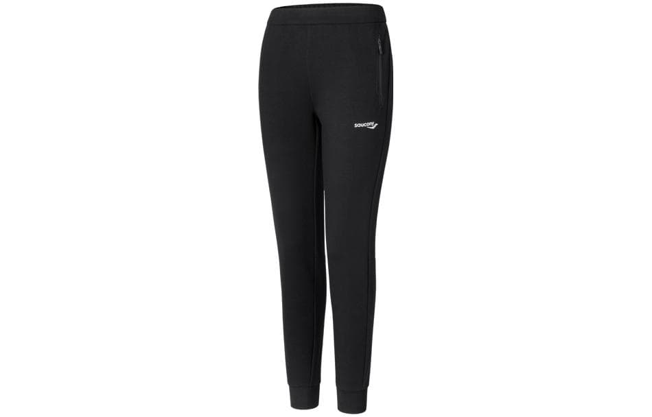 Штаны Saucony Черные Женские Повседневные Брюки - изображение 1