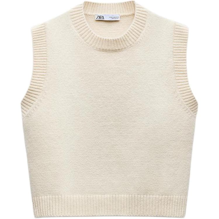 ZARA Белые Женские Жилеты - изображение 1