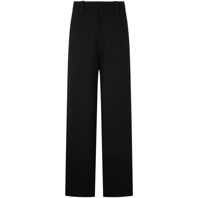 Штаны Calvin Klein SS25 Повседневные брюки женские Космический черный - изображение 1