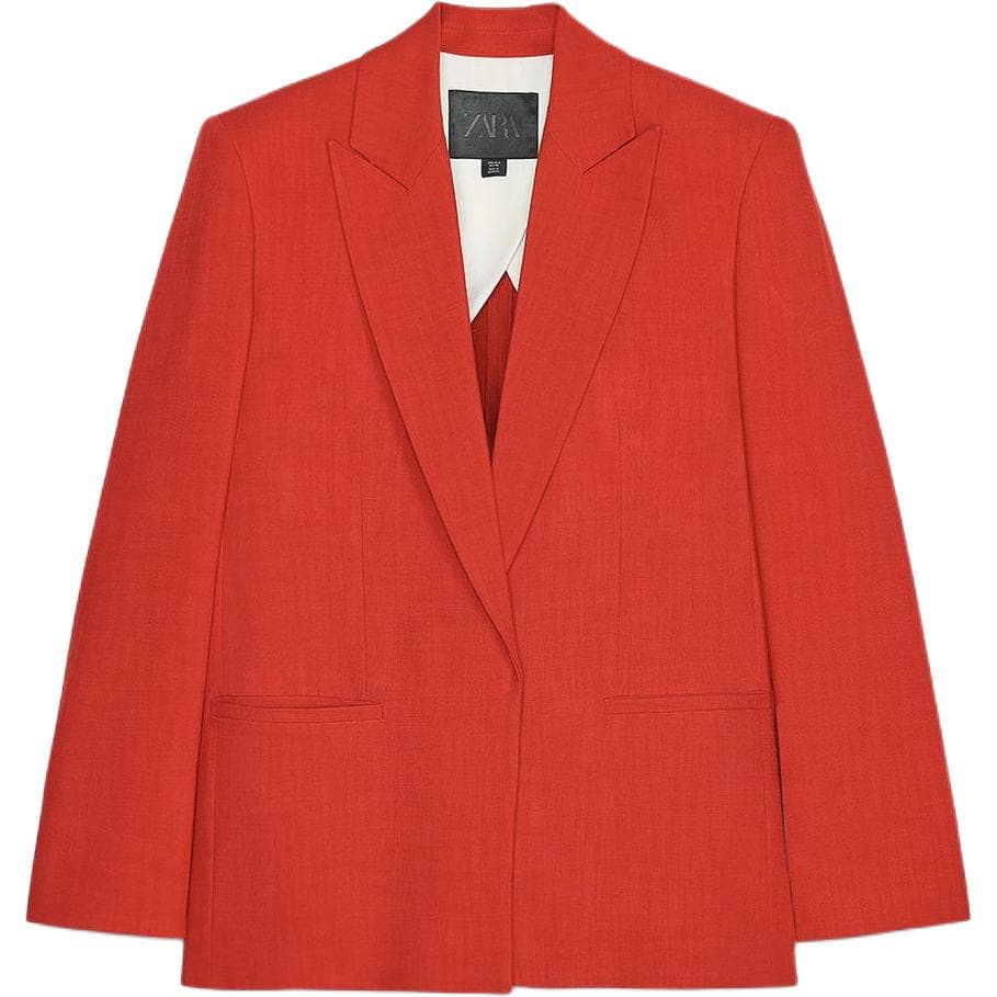 ZARA ZW Бизнес-костюм женский цвет тыква - изображение 1