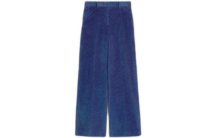 Штаны WEEKEND MaxMara Повседневные Брюки Женские Синие - изображение 1