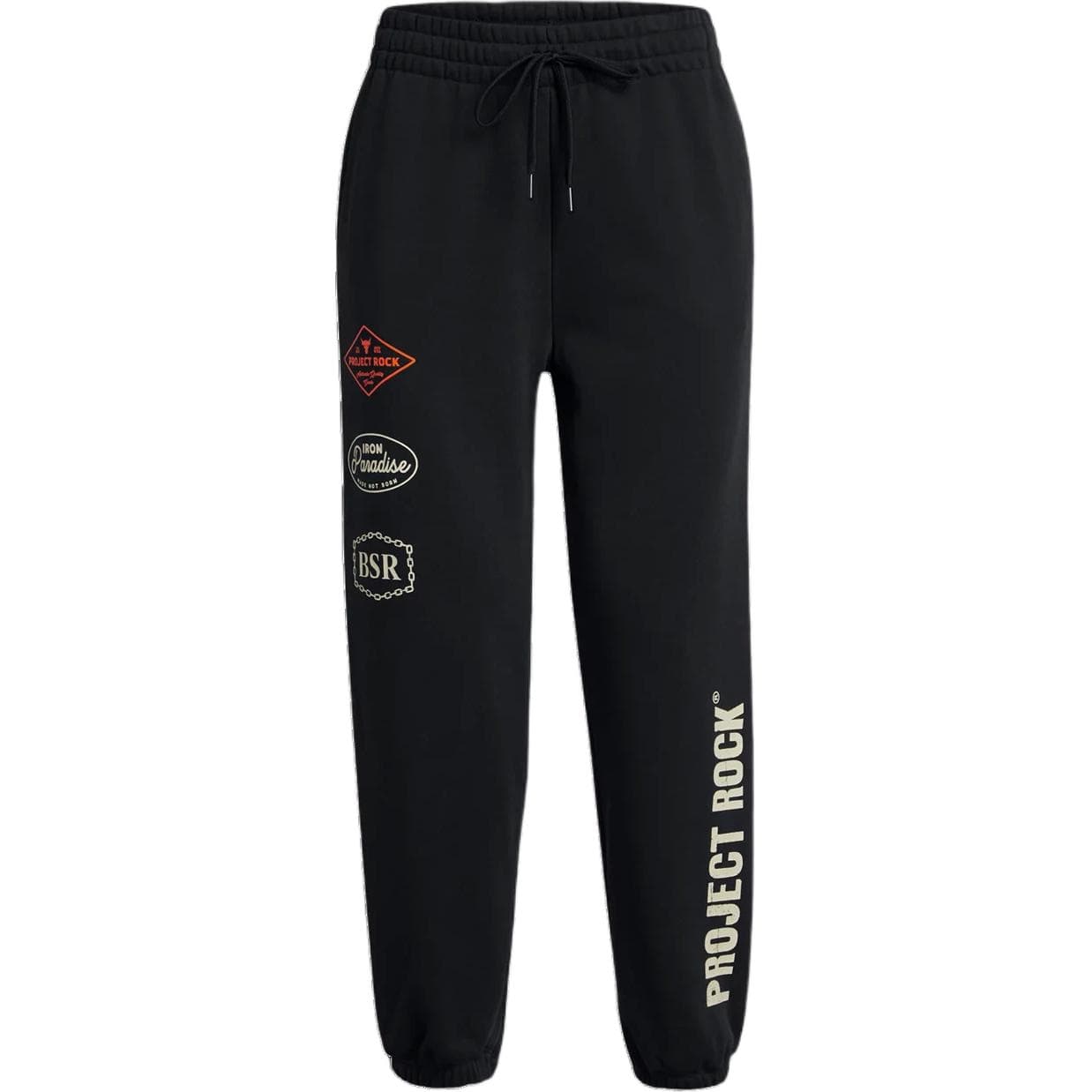 Штаны Under Armour Project Rock Повседневные брюки Женские Черный - изображение 1