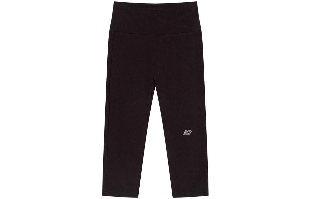 Штаны New Balance Черные Женские Вязаные Тренировочные Брюки - изображение 1