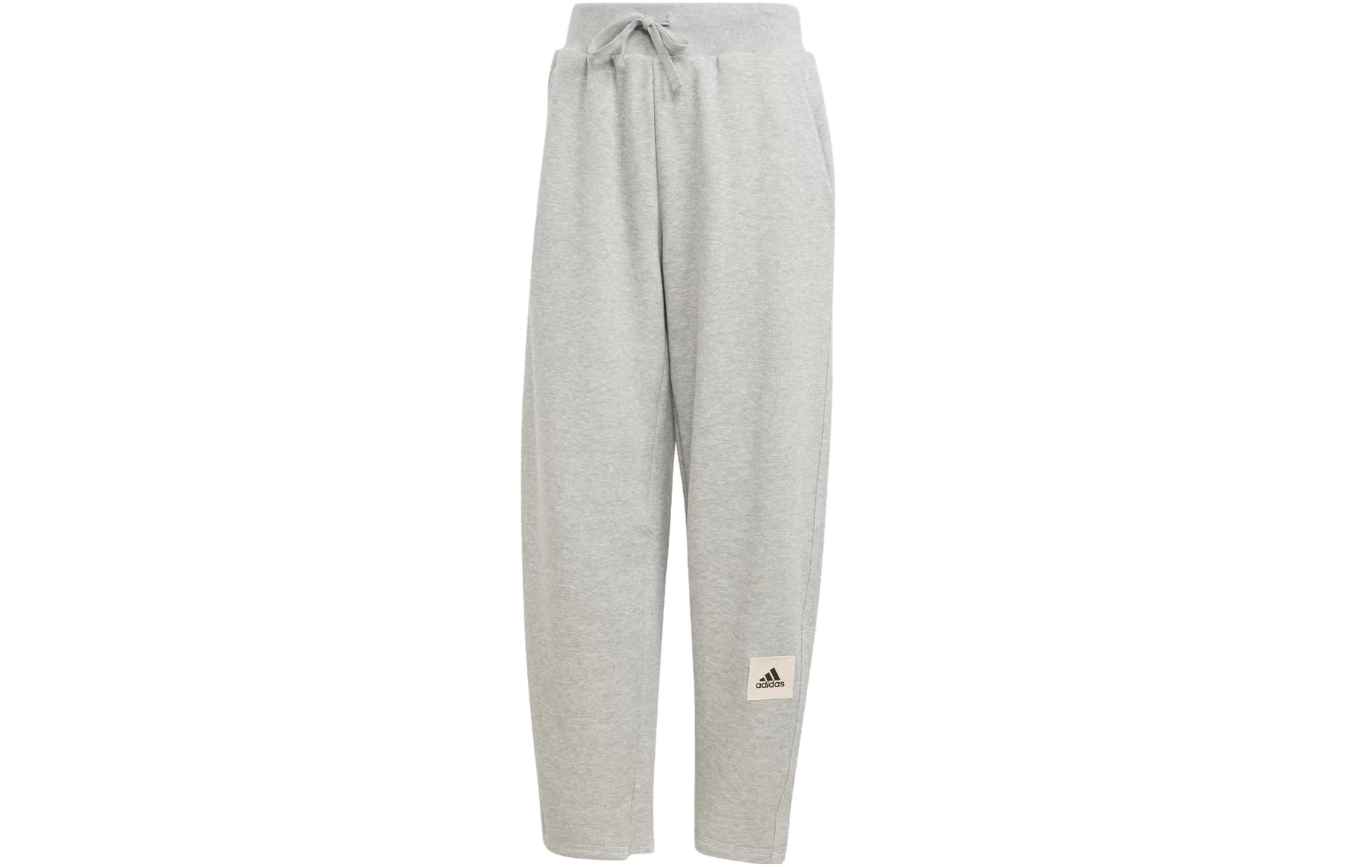 Штаны Adidas Lounge French Terry BARREL-Нога Брюки Спортивные трикотажные брюки Женские - изображение 1