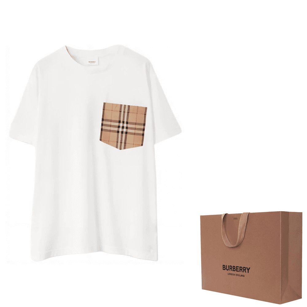 Футболка Burberry T-Shirt White - изображение 6