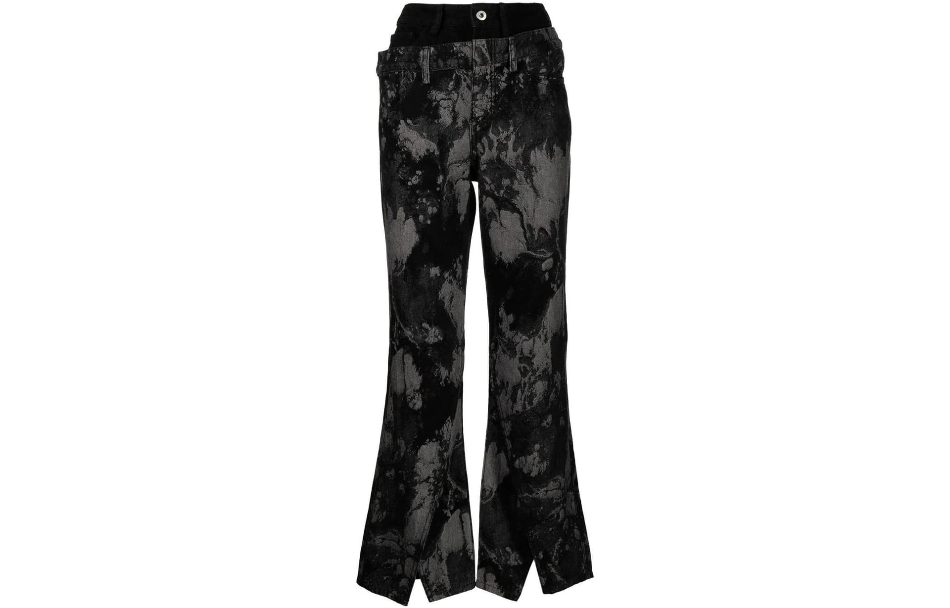 Джинсы FENG CHEN WANG FW22 Logo - изображение 1