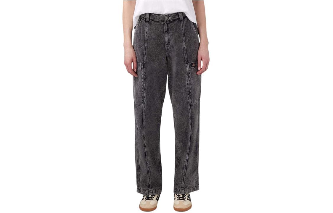 Dickies Newington Карго Брюки Карго Женские Черные - изображение 1