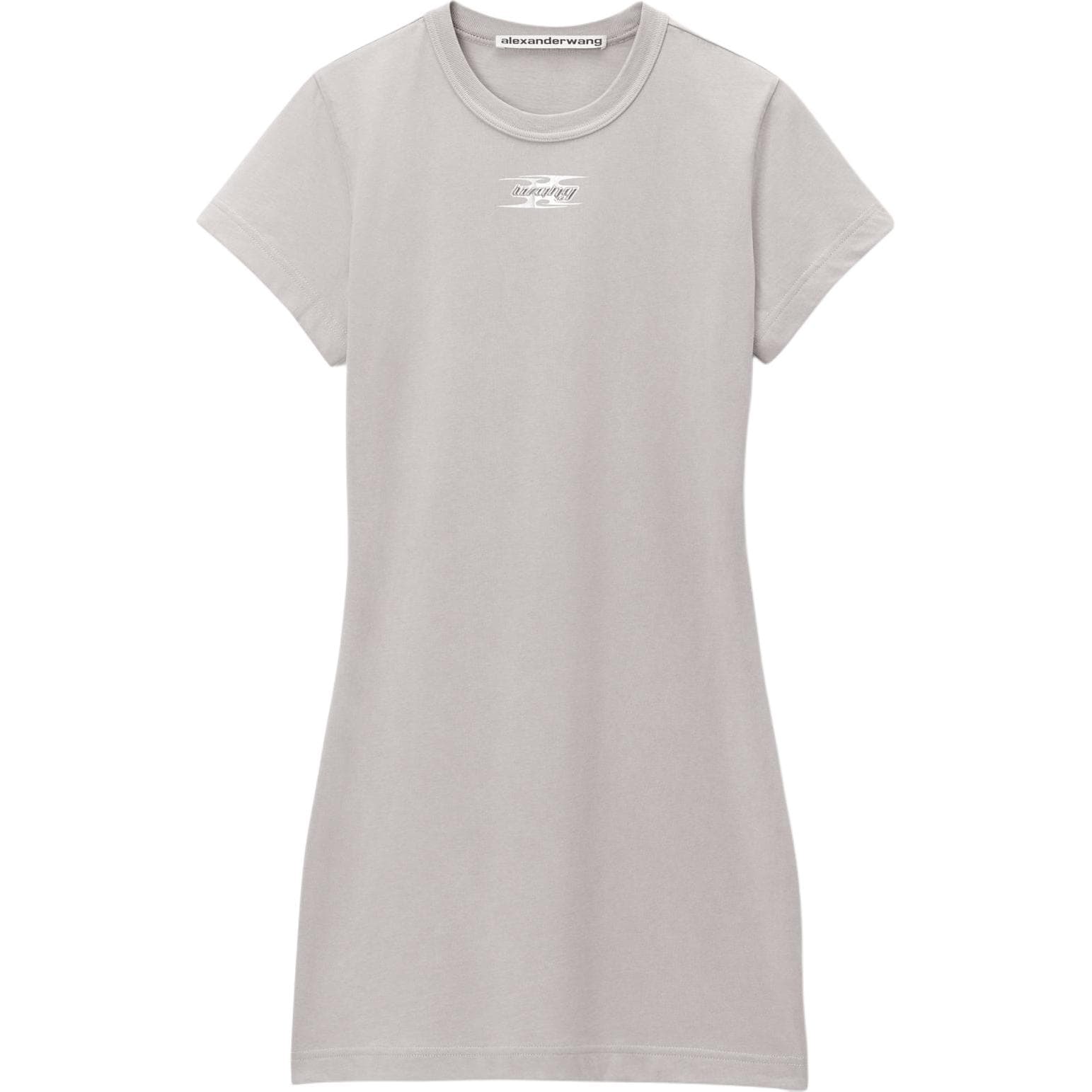 Платье Alexander Wang Короткое платье с короткими рукавами женское бежевое - изображение 1