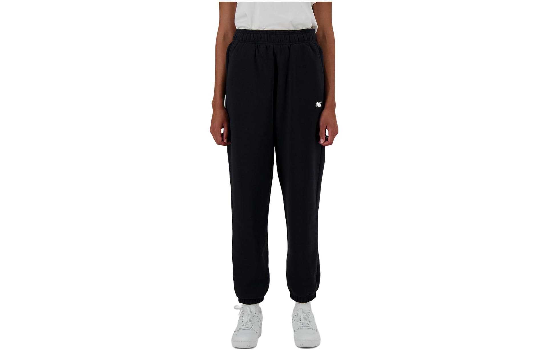 Штаны New Balance Essentials Fleece Jogger Logo - изображение 1