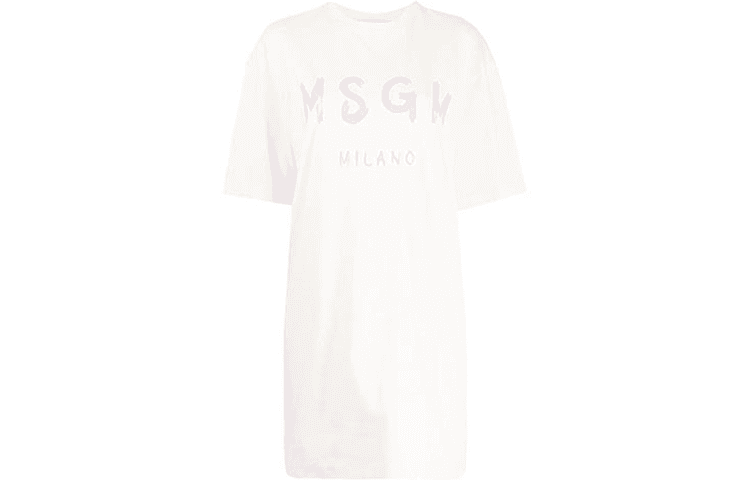 Платье MSGM FW21 LogoT - изображение 1