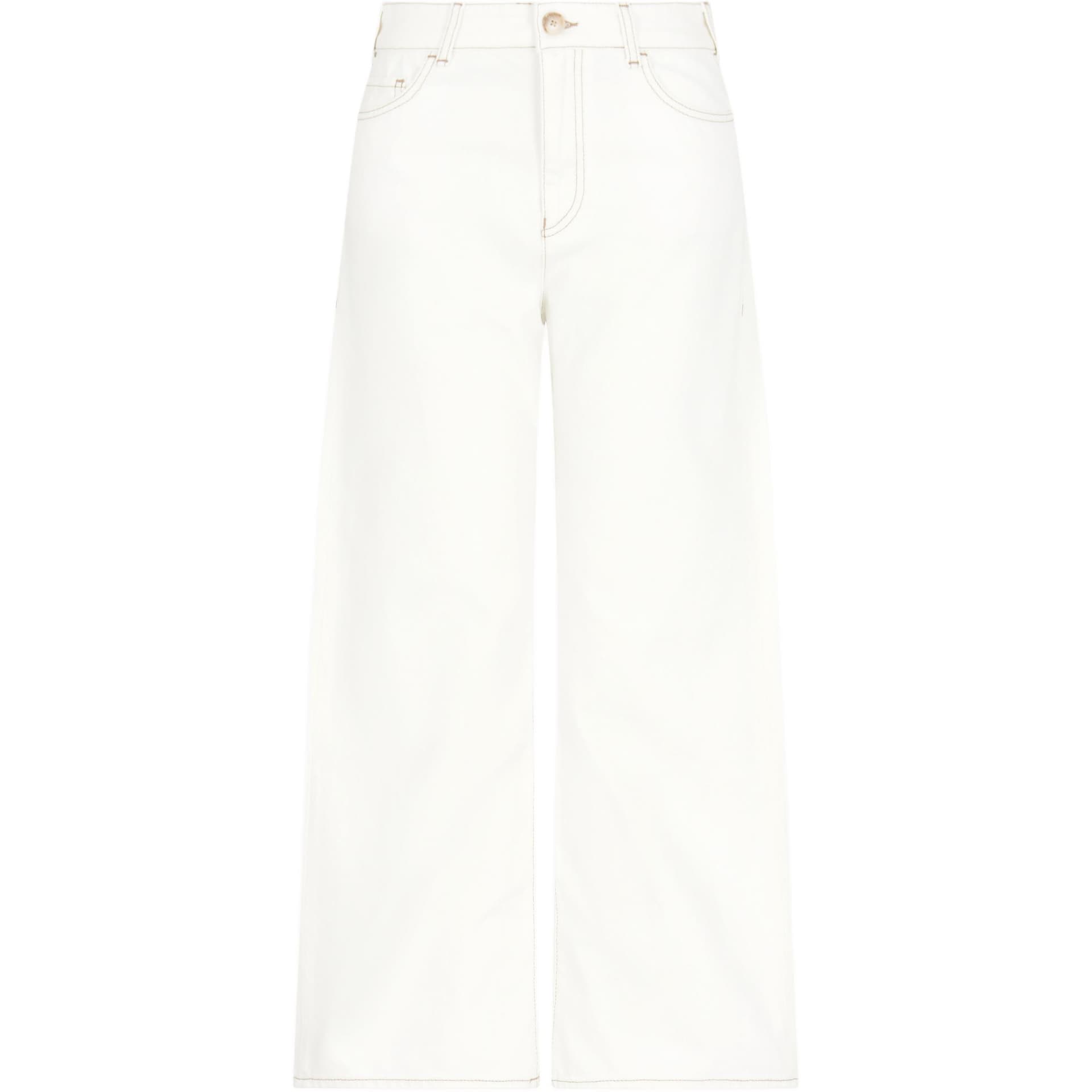 Джинсы EMPORIO ARMANI EA Джинсы Женские Белые - изображение 1