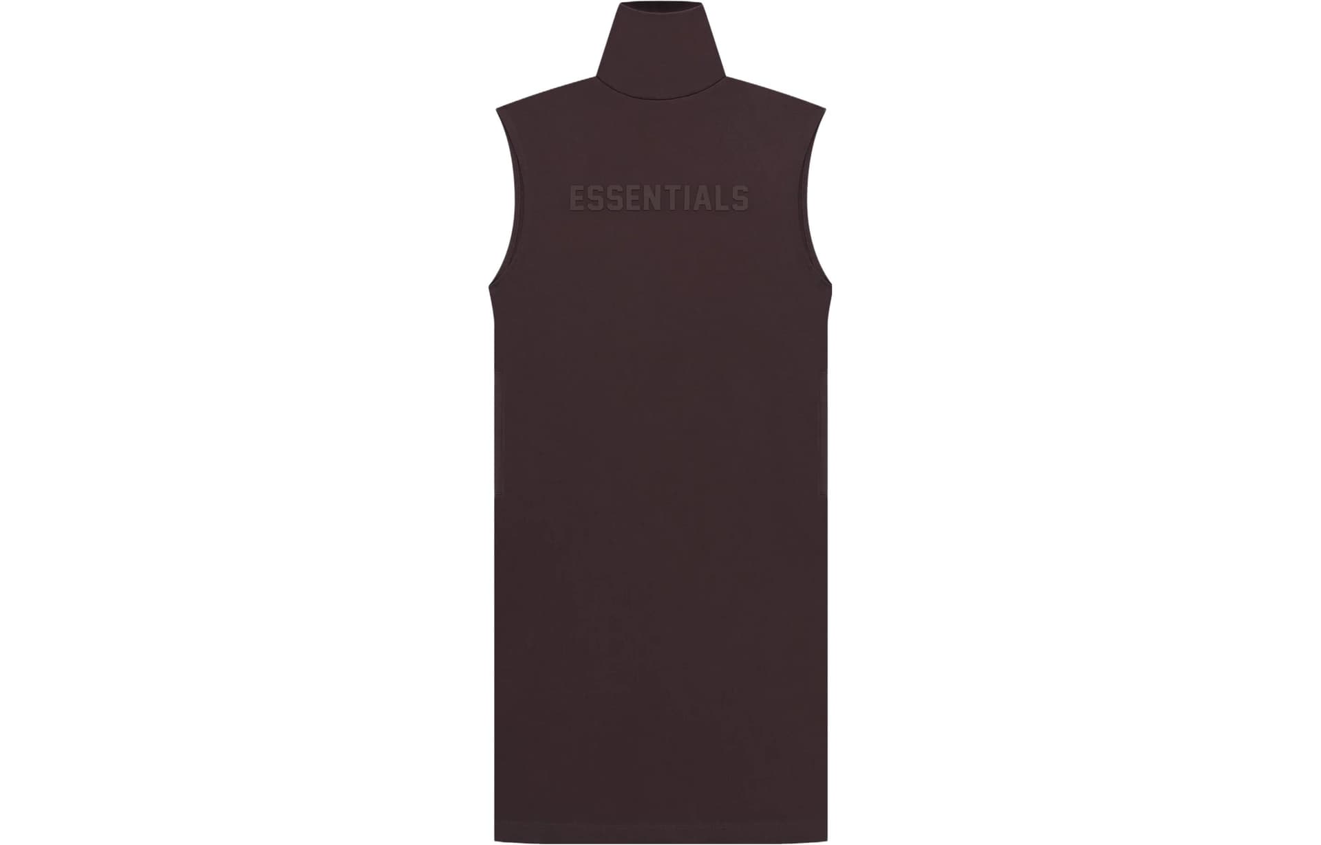 Fear of God Essentials Drop2 SS23 Womens Sleeveless T-Shirt Dress Plum T - изображение 1