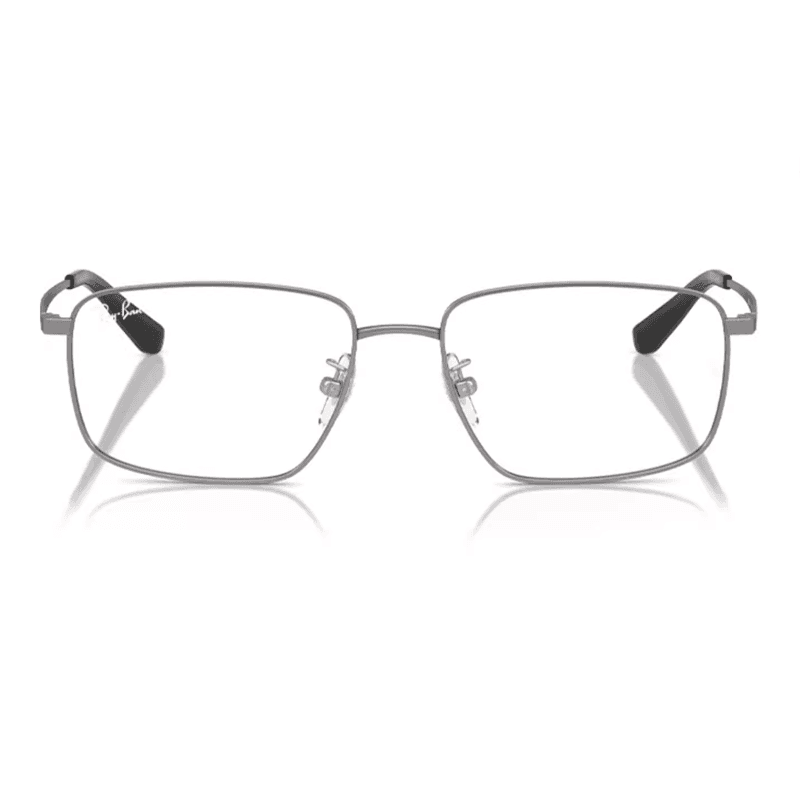Оправа RayBan Оправа для очков из мужского серебряного сплава с фигурным дизайном - изображение 2