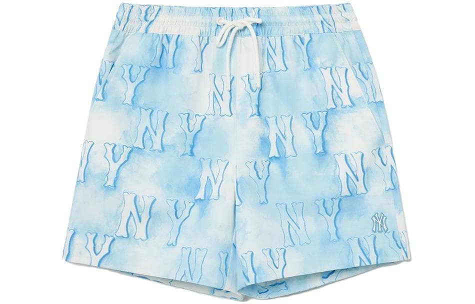 Шорты MLB Blue Women's Casual Shorts MLB Синий Женские Повседневные Шорты - изображение 1
